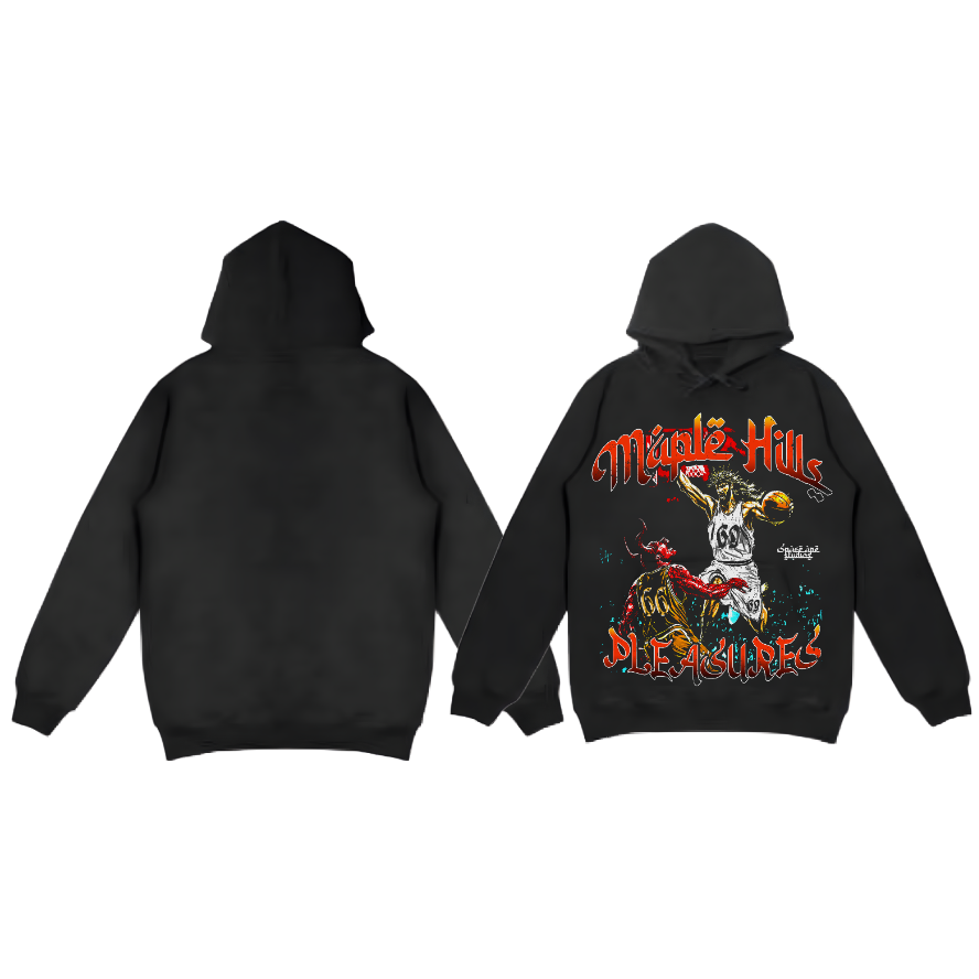 Pleasures Distressed Hoodie